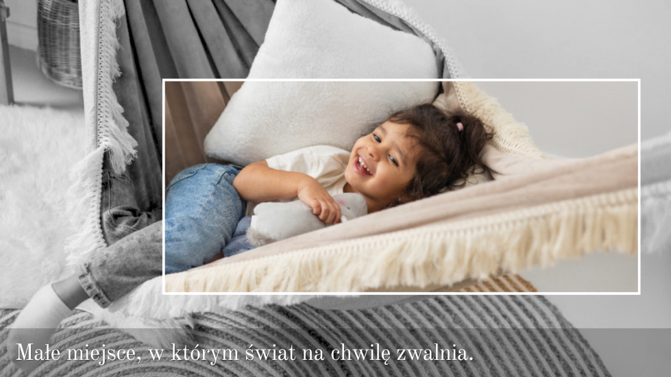 hamak tipi zabawa w pokoju dziecka